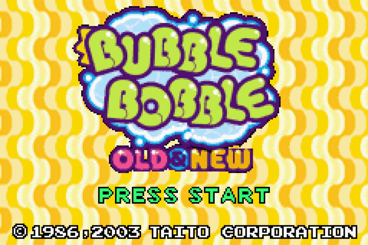 Bubble Bobble - Old & New